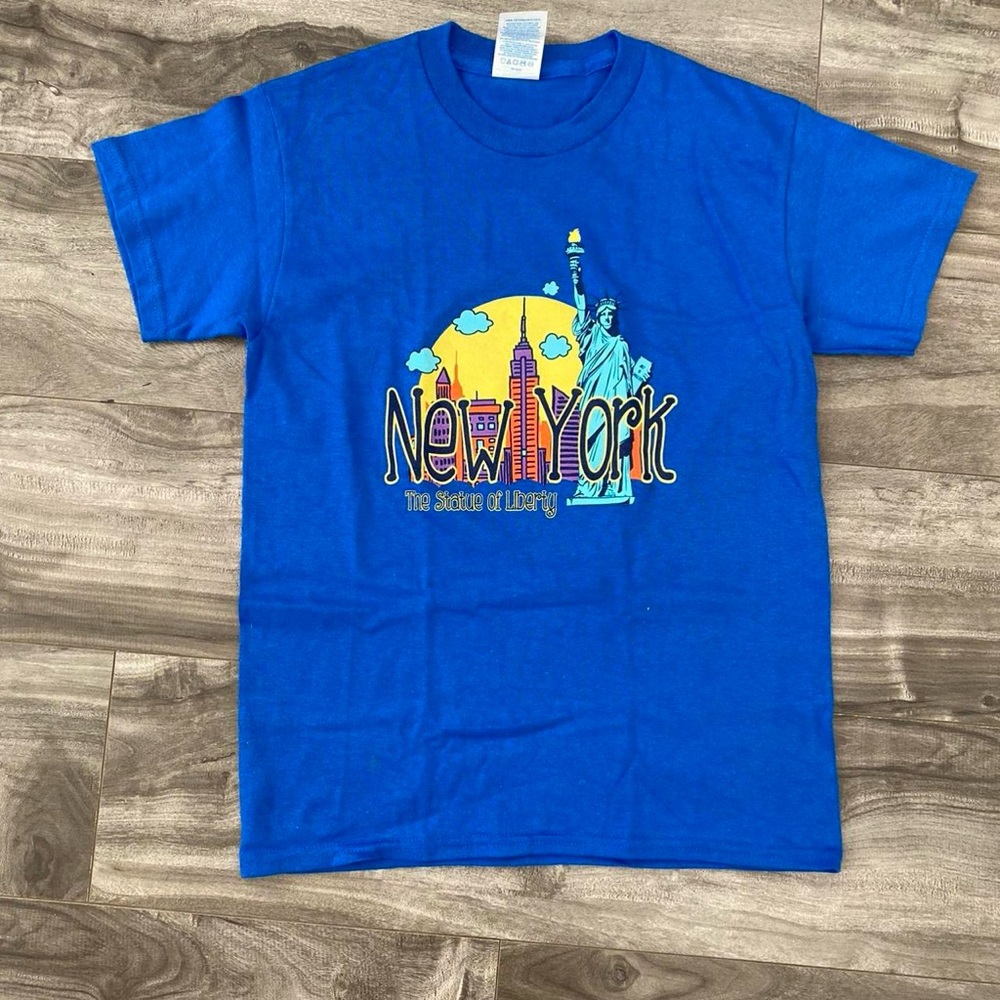 Delta Kids Blue New York Skyline Tee